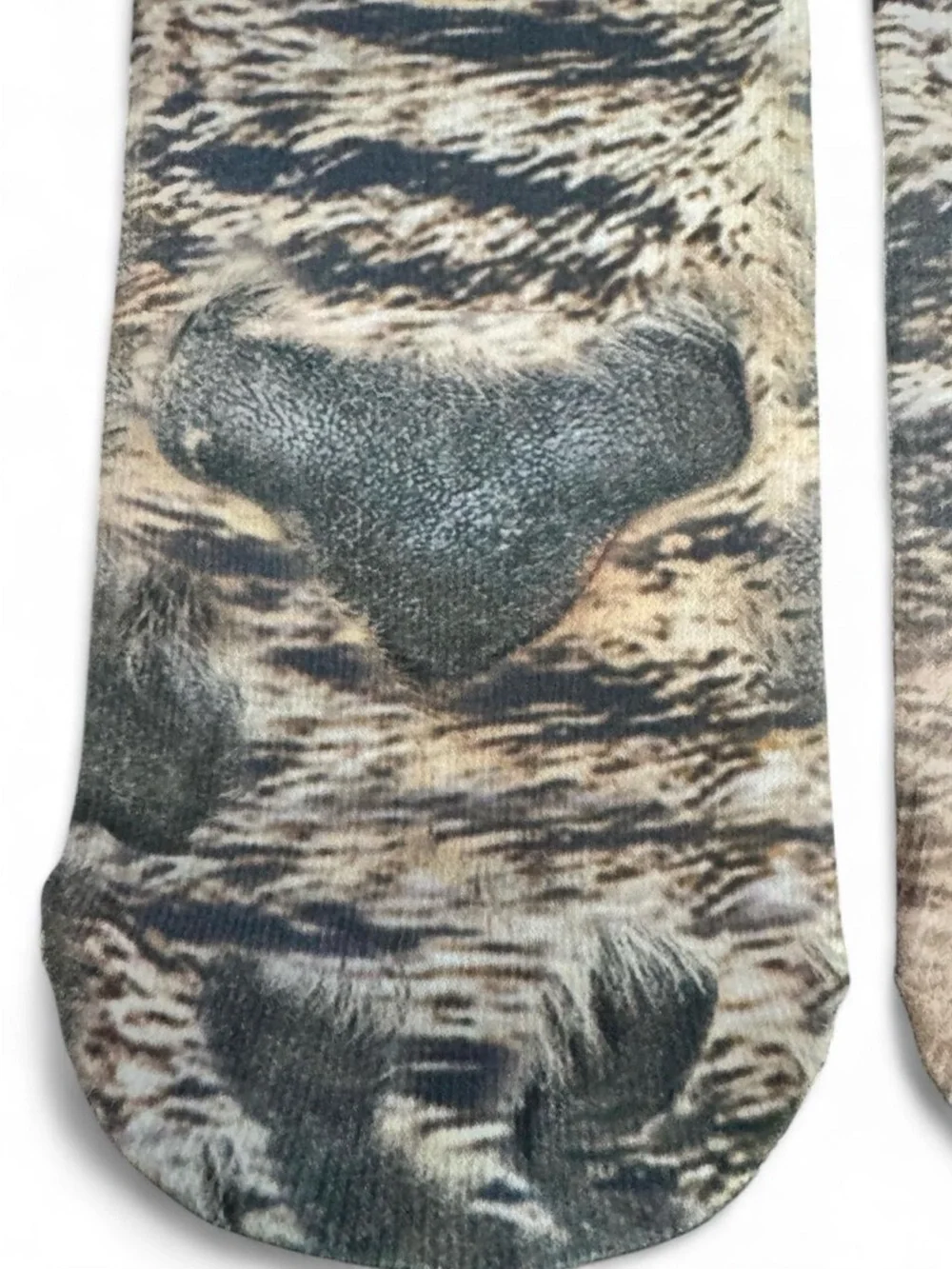 Siberian Husky Graphic Crew Socks - Blue Gray